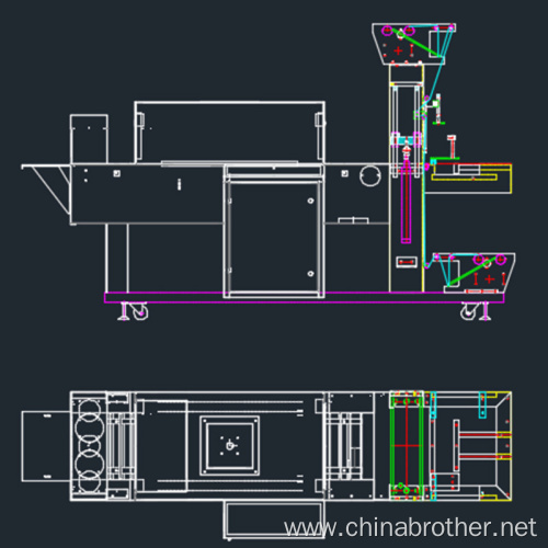 BROTHER Auto Sleeve Sealer Sealing Shrink Tunnel Machine